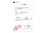 防靜電橡膠墊CTI-電氣安全測試報告-英文版